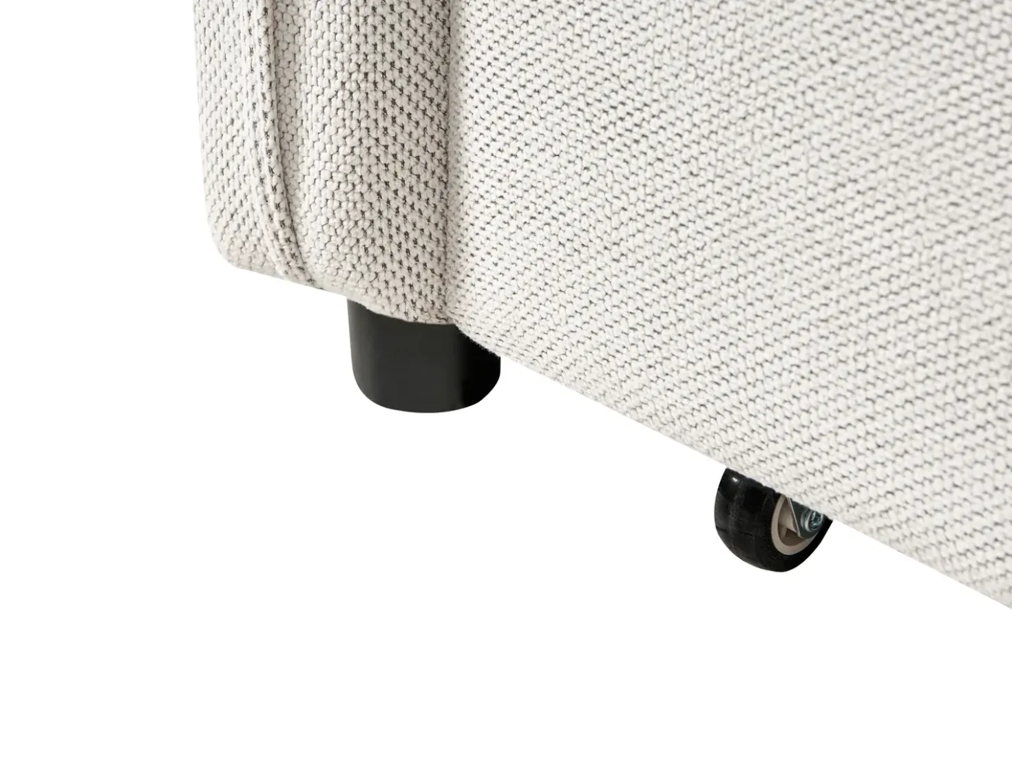 Divano letto HORMA Tessuto Bianco sporco