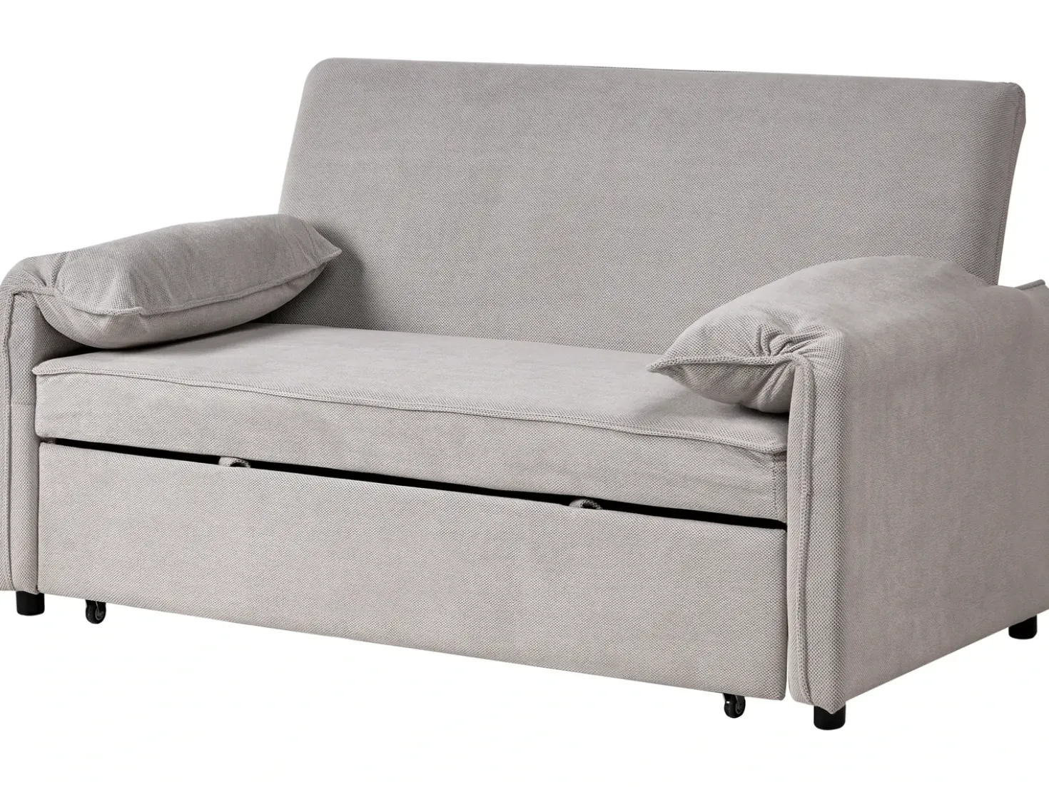 Divano letto HORMA Tessuto Grigio