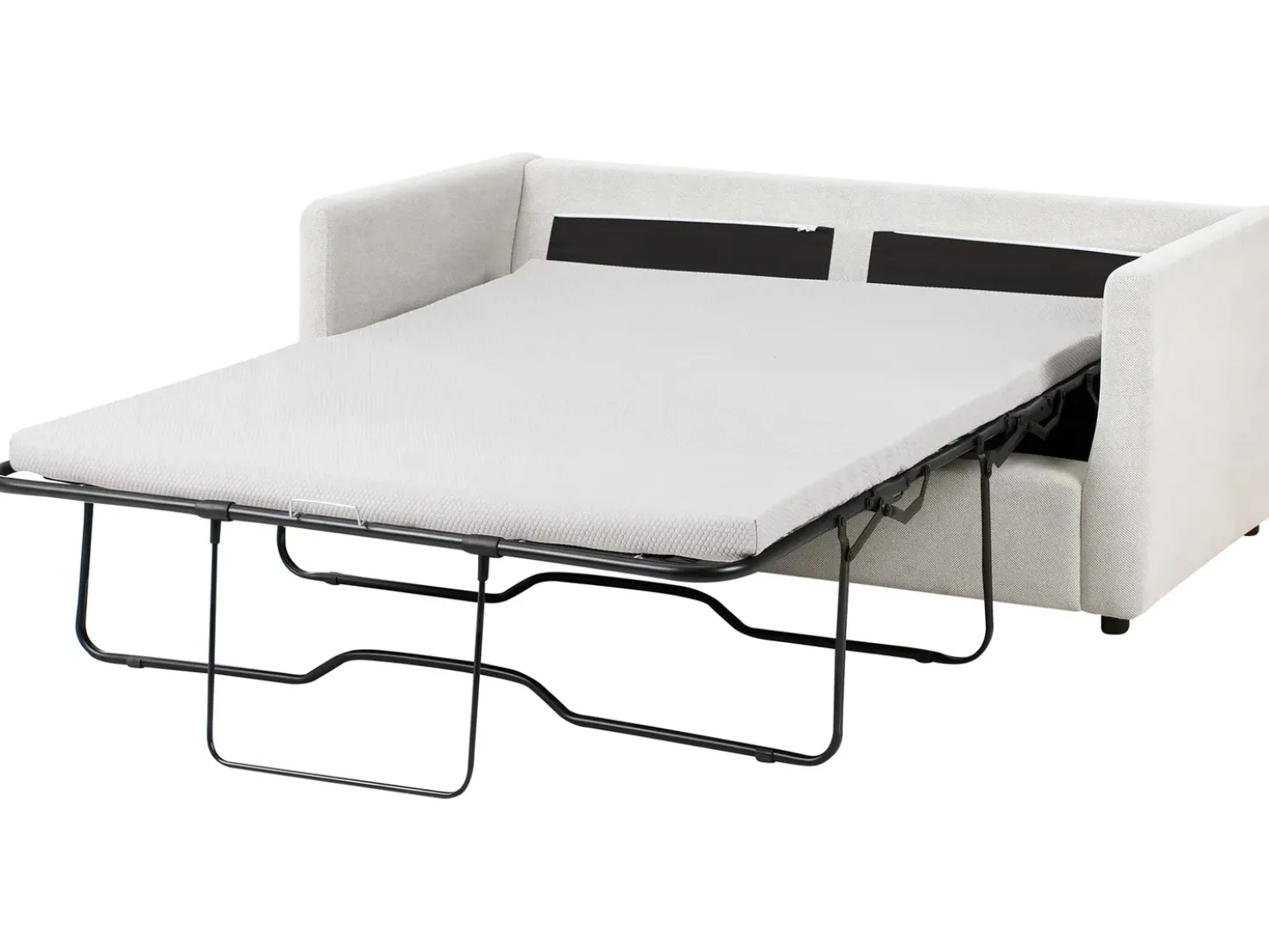 Divano letto INKOO Tessuto Bianco sporco