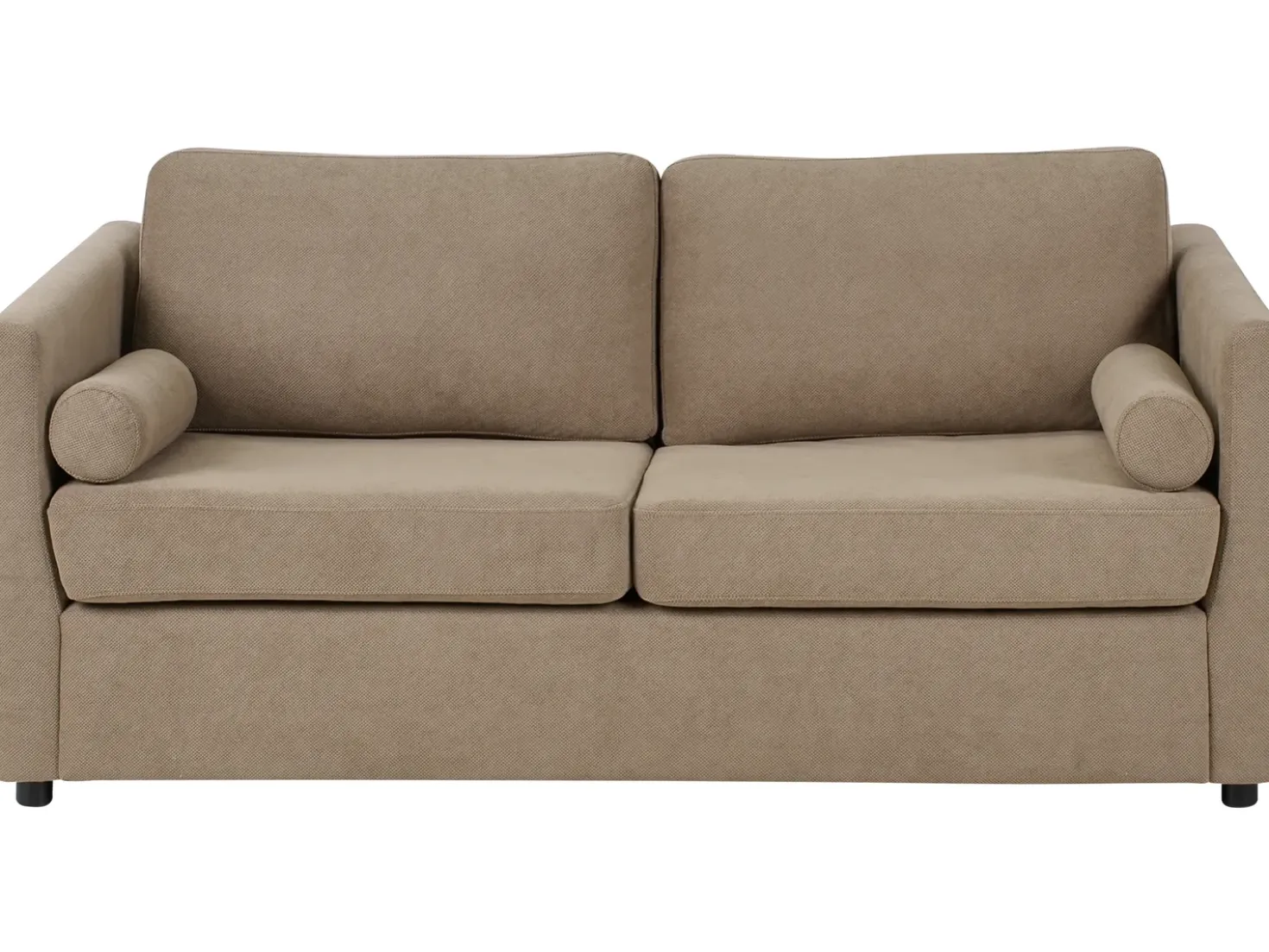 Divano letto INKOO Tessuto Marrone