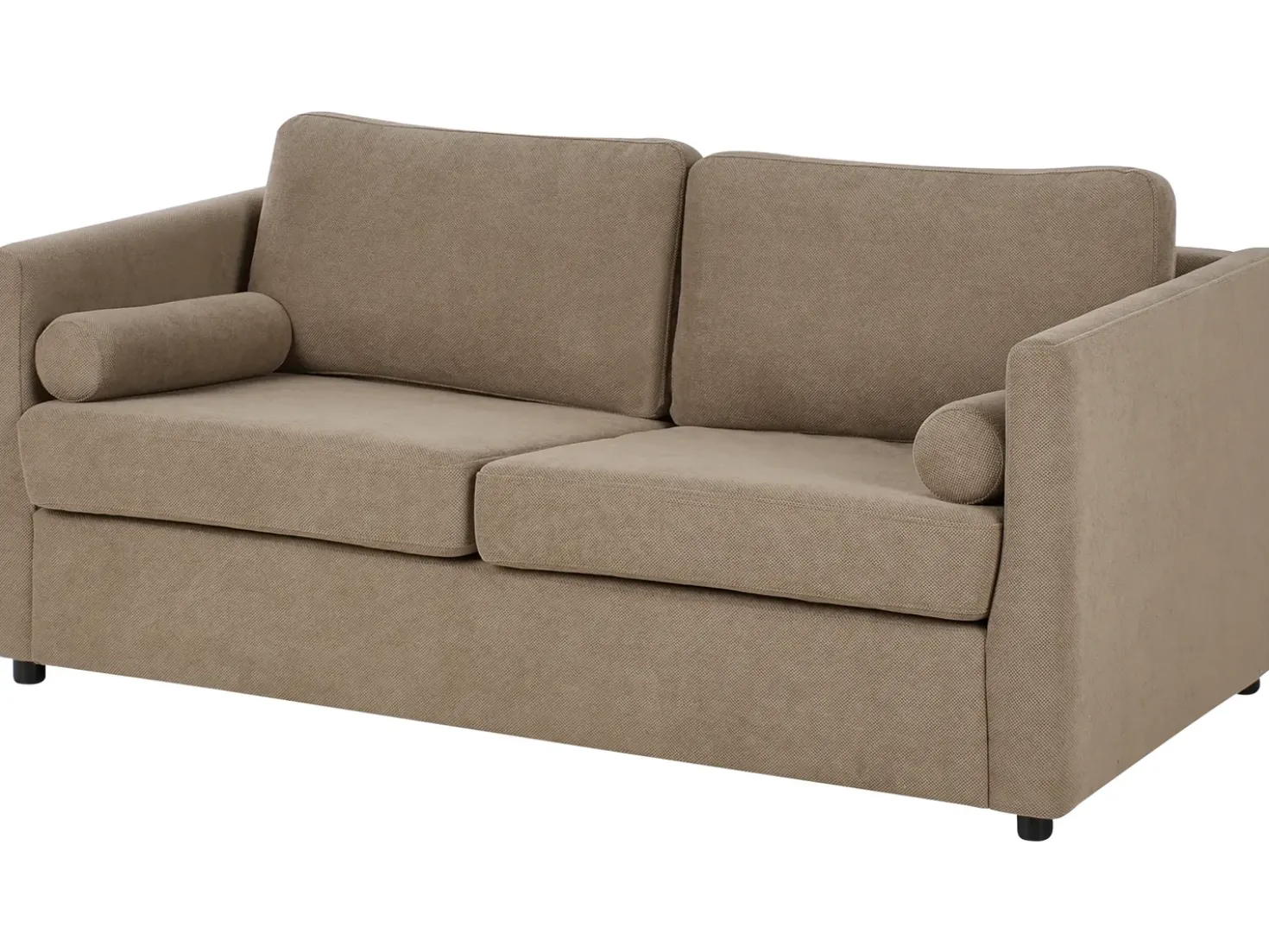 Divano letto INKOO Tessuto Marrone