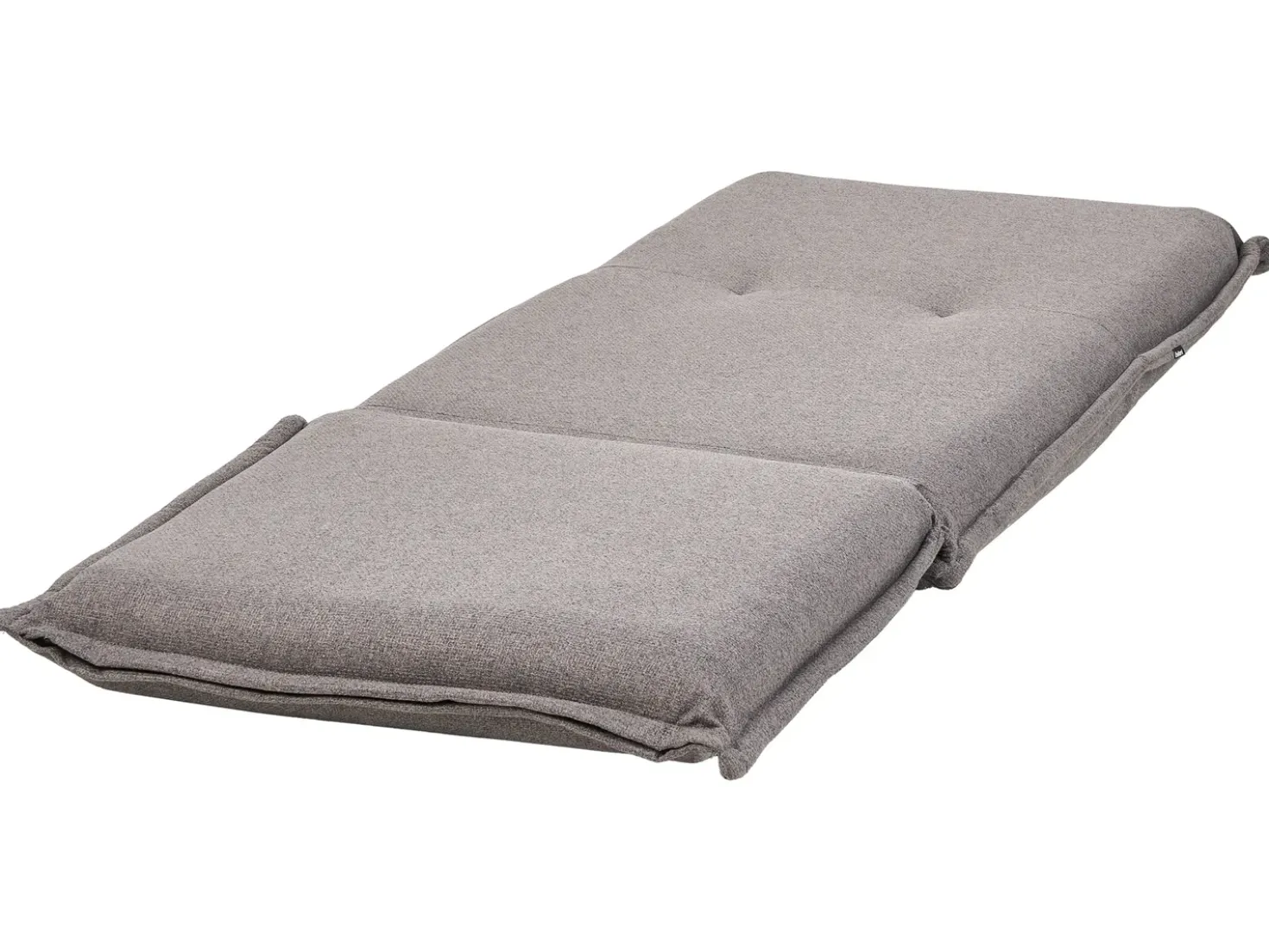 Divano letto singolo DELLEN Tessuto Grigio scuro