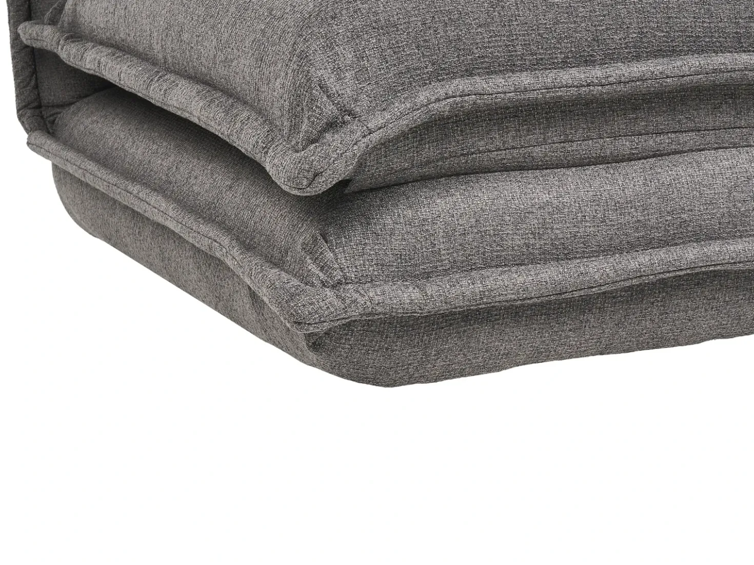 Divano letto singolo DELLEN Tessuto Grigio scuro
