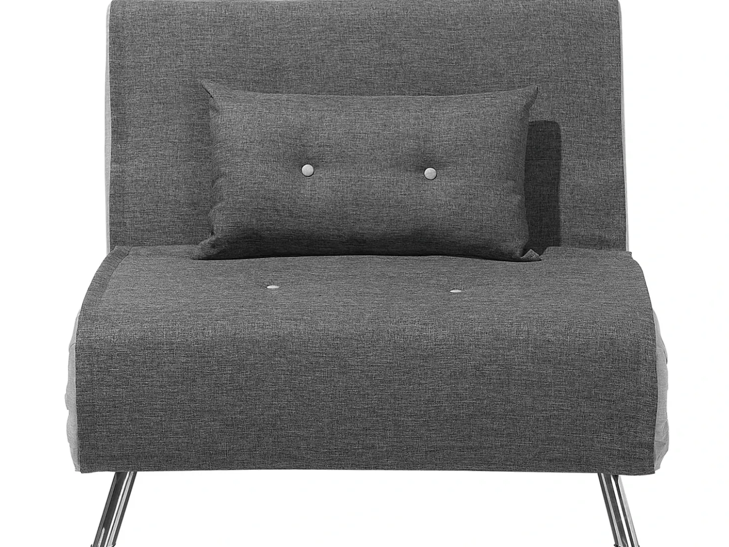 Divano letto singolo FARRIS Tessuto Grigio scuro