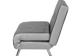 Divano letto singolo FARRIS Tessuto Grigio scuro