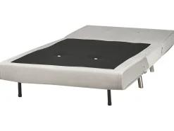 Divano letto singolo FARRIS Velluto Grigio chiaro