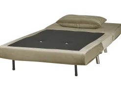 Divano letto singolo FARRIS Velluto Verde oliva