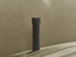 Divano letto singolo FARRIS Velluto Verde oliva