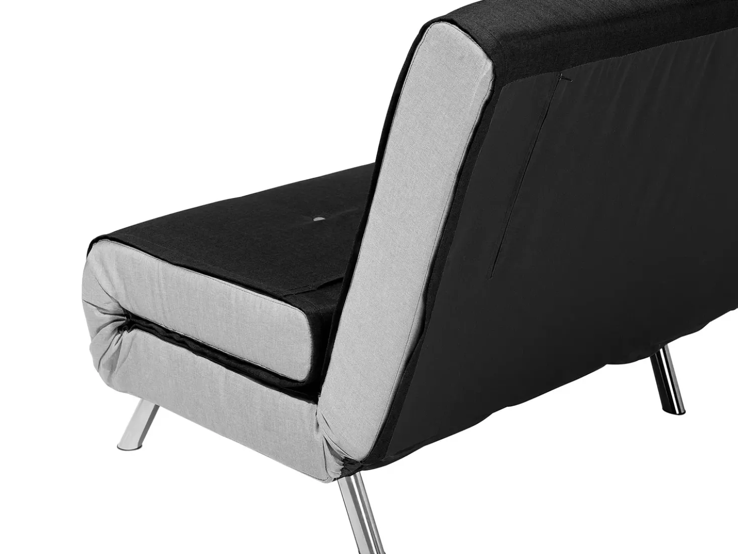 Divano letto singolo FARRIS Tessuto Nero