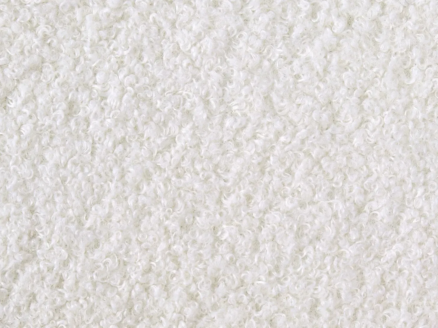 Divano letto singolo JERSLEV Bouclé Bianco sporco