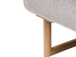 Divano letto singolo JERSLEV Tessuto Grigio
