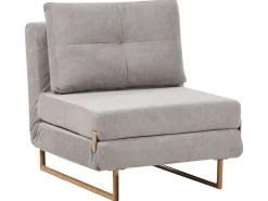 Divano letto singolo JERSLEV Tessuto Grigio