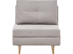 Divano letto singolo JERSLEV Tessuto Grigio