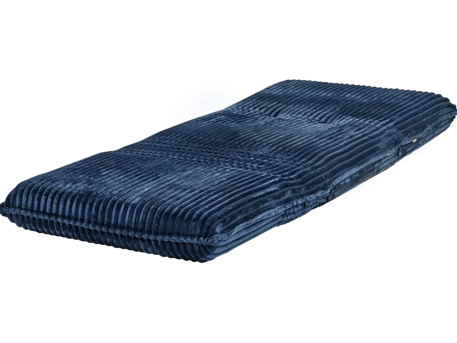 Divano letto singolo LYSEKIL Velluto a coste Blu