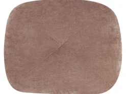 Divano letto singolo OLDEN Ciniglia Marrone