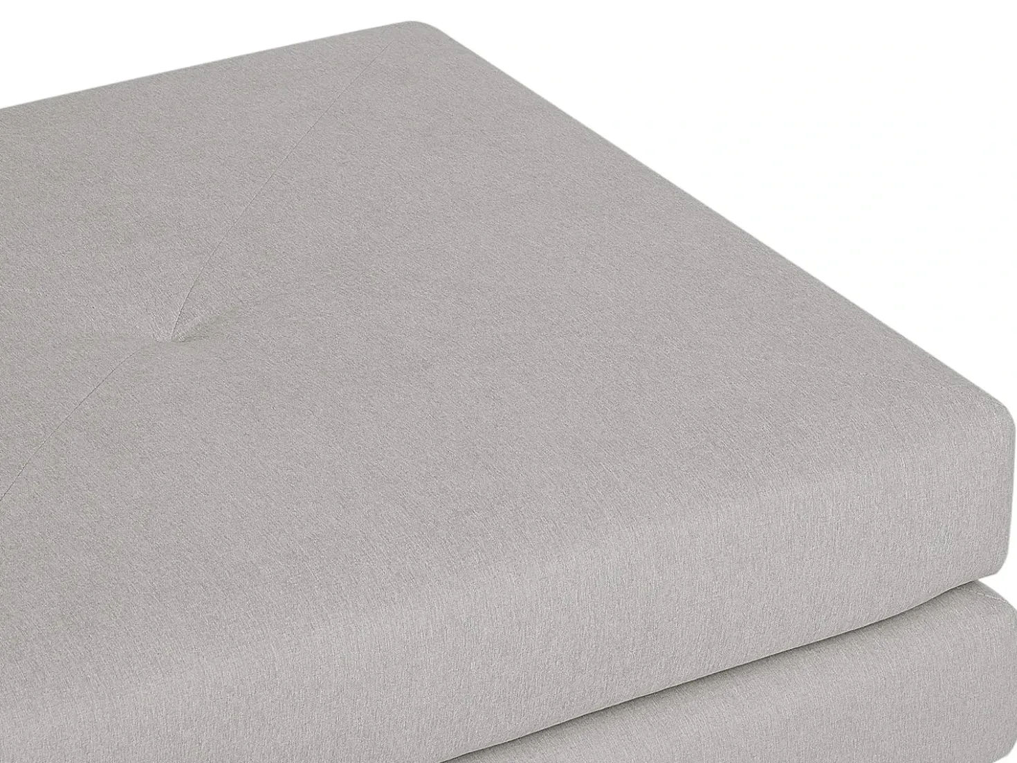 Divano letto singolo OLDEN Tessuto Grigio chiaro