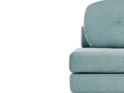 Divano letto singolo OLDEN Tessuto Verde menta