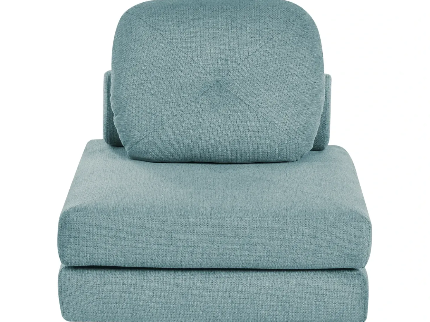 Divano letto singolo OLDEN Tessuto Verde menta