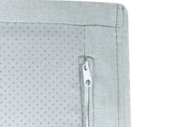 Divano letto singolo OLDEN Ciniglia Azzurro