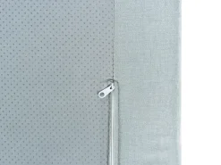 Divano letto singolo OLDEN Ciniglia Azzurro
