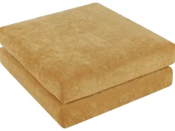 Divano letto singolo OLDEN Ciniglia Senape