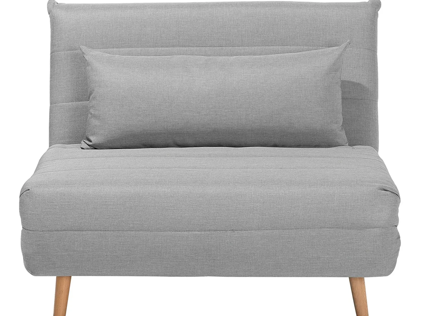 Divano letto singolo SETTEN Tessuto Grigio chiaro