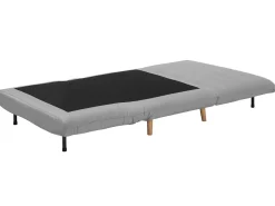 Divano letto singolo SETTEN Tessuto Grigio chiaro