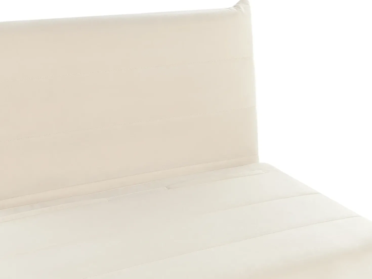 Divano letto singolo SETTEN Velluto Beige chiaro