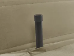 Divano letto singolo SETTEN Velluto Verde oliva
