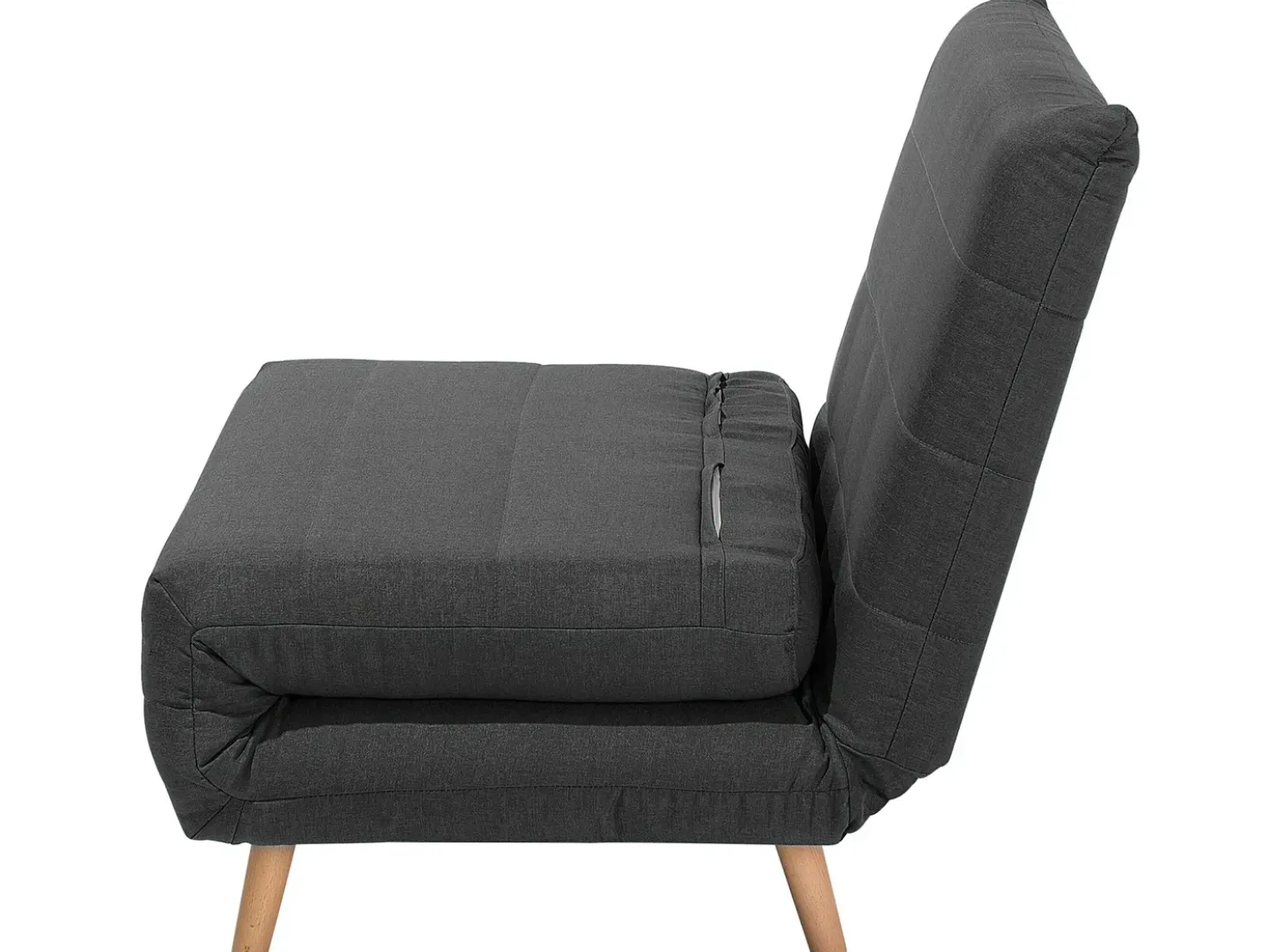 Divano letto singolo SETTEN Tessuto Grigio scuro