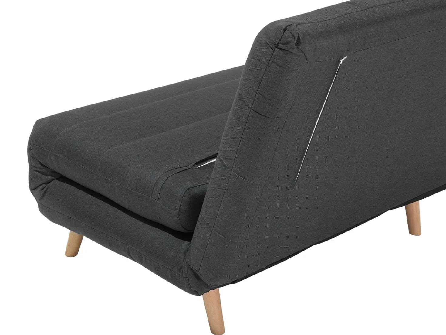 Divano letto singolo SETTEN Tessuto Grigio scuro
