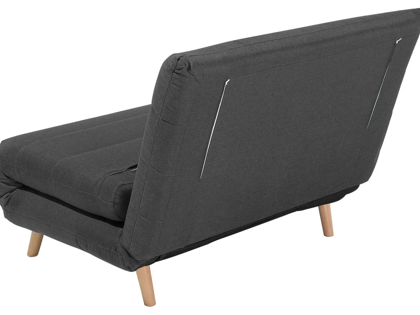 Divano letto singolo SETTEN Tessuto Grigio scuro