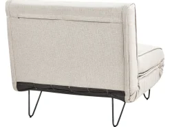Divano letto singolo VESTFOLD Tessuto Beige chiaro