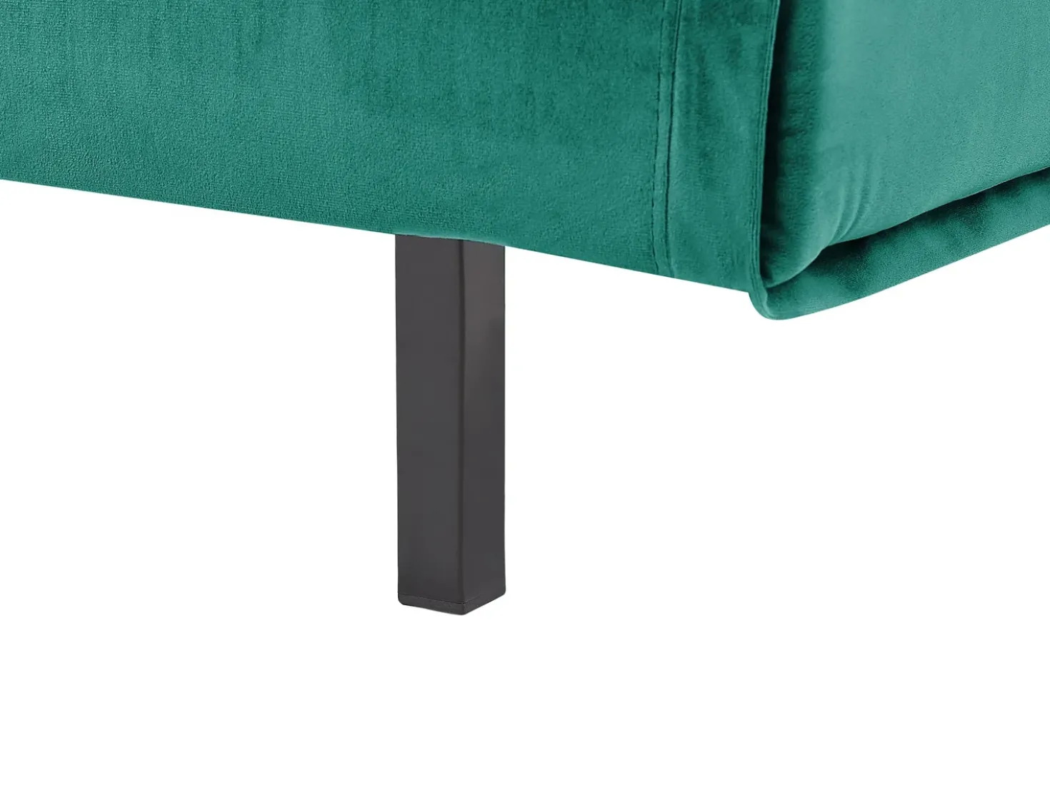 Divano letto singolo VESTFOLD Velluto Verde scuro