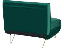Divano letto singolo VESTFOLD Velluto Verde scuro