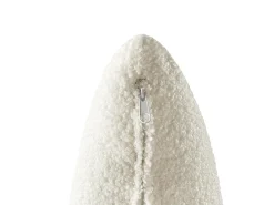 Divano letto singolo VESTFOLD Bouclé Bianco sporco