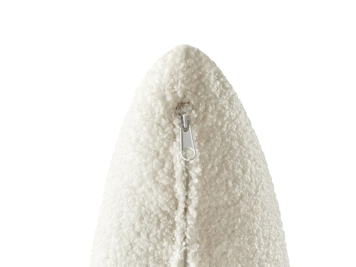 Divano letto singolo VESTFOLD Bouclé Bianco sporco