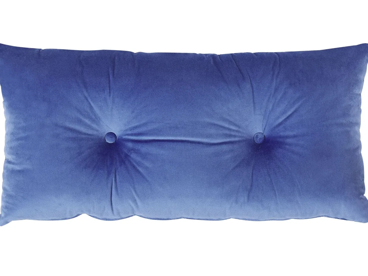 Divano letto singolo VESTFOLD Velluto Blu marino