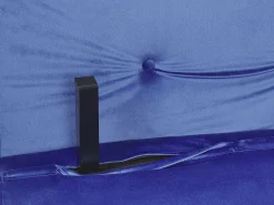 Divano letto singolo VESTFOLD Velluto Blu marino