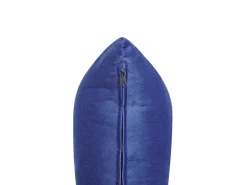 Divano letto singolo VESTFOLD Velluto Blu marino