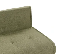 Divano letto singolo VESTFOLD Tessuto Verde oliva