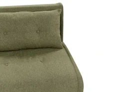 Divano letto singolo VESTFOLD Tessuto Verde oliva