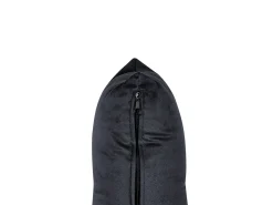Divano letto singolo VESTFOLD Velluto Nero