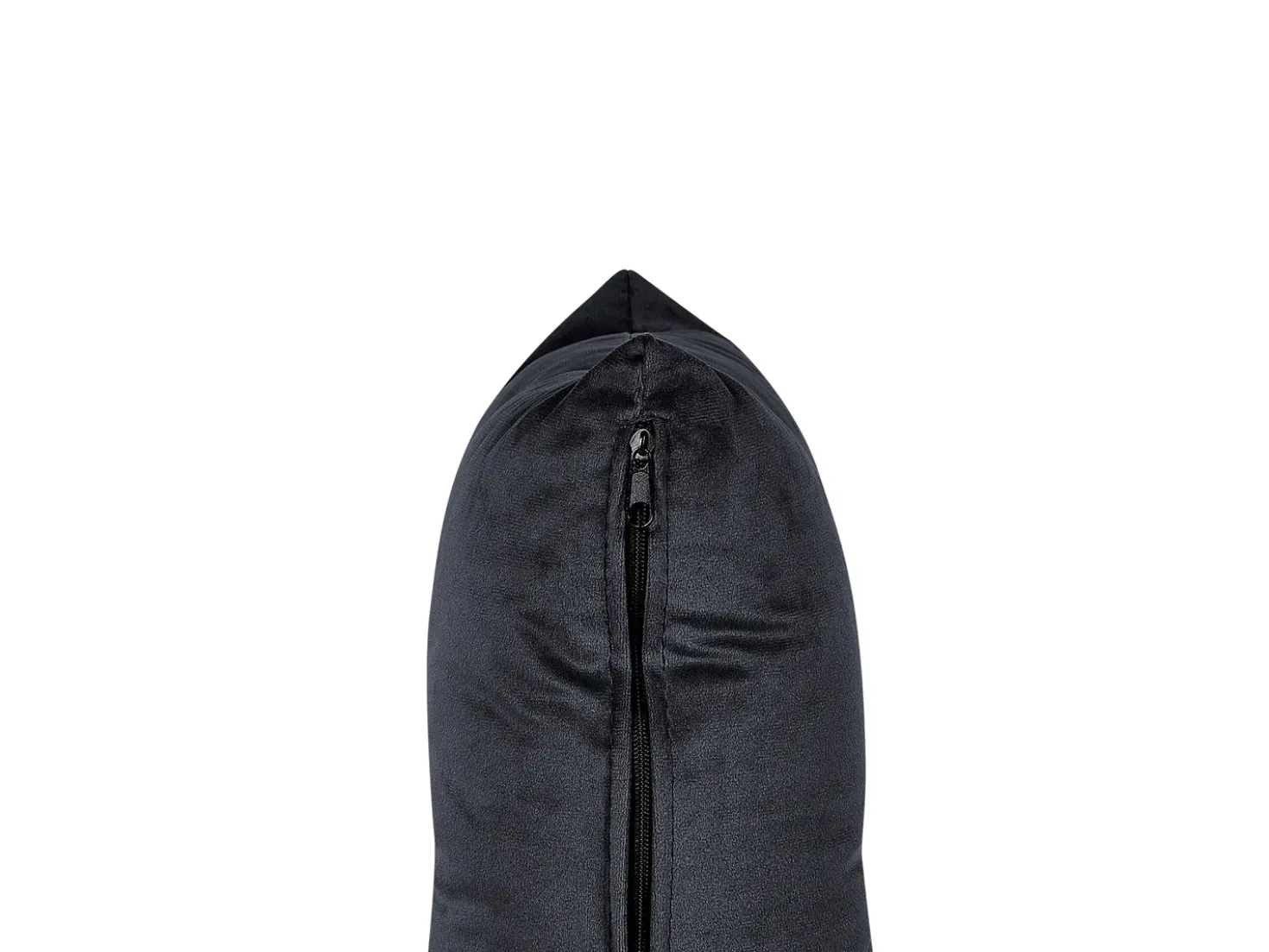 Divano letto singolo VESTFOLD Velluto Nero