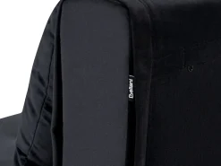 Divano letto singolo VESTFOLD Velluto Nero