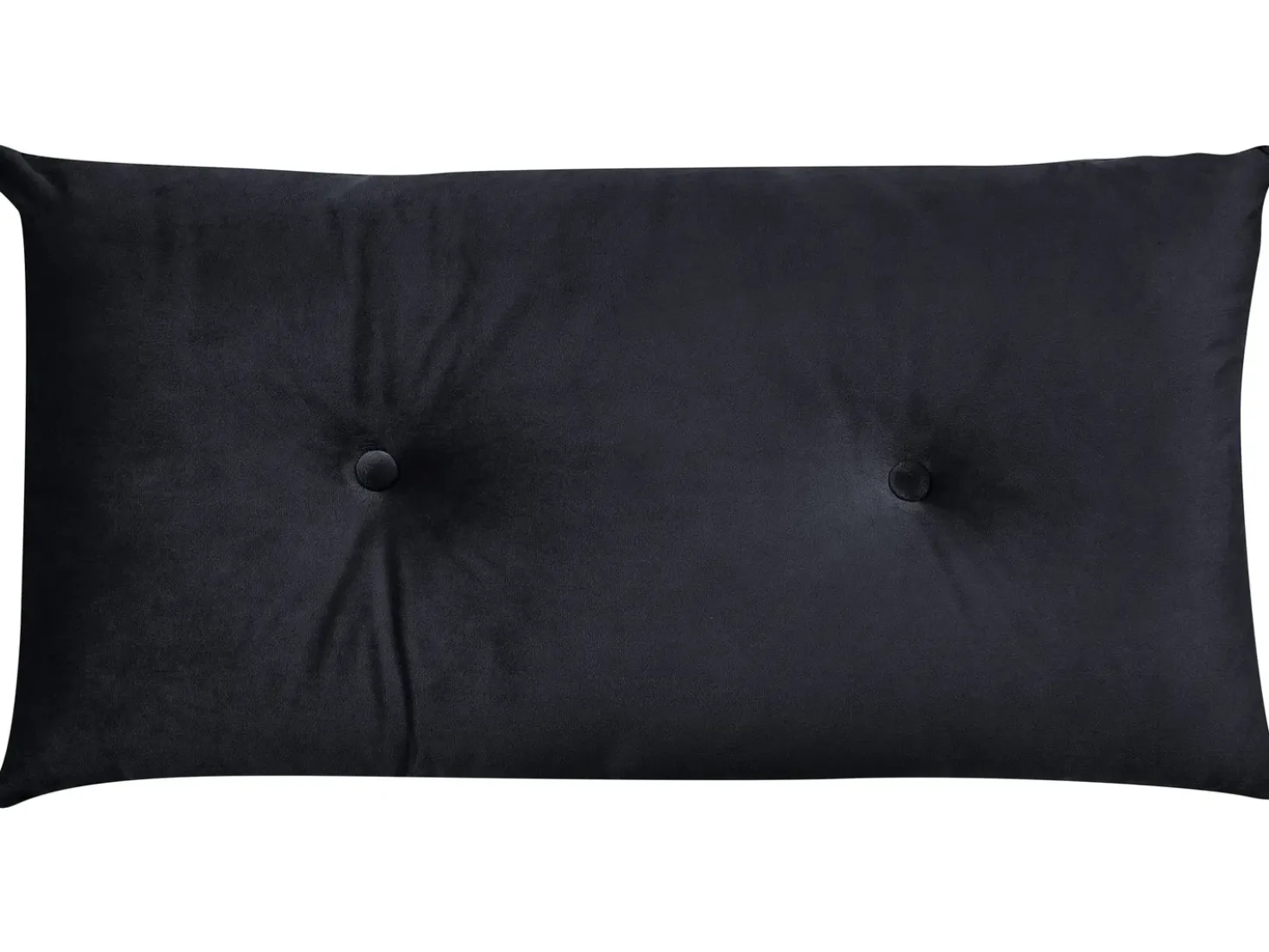Divano letto singolo VESTFOLD Velluto Nero