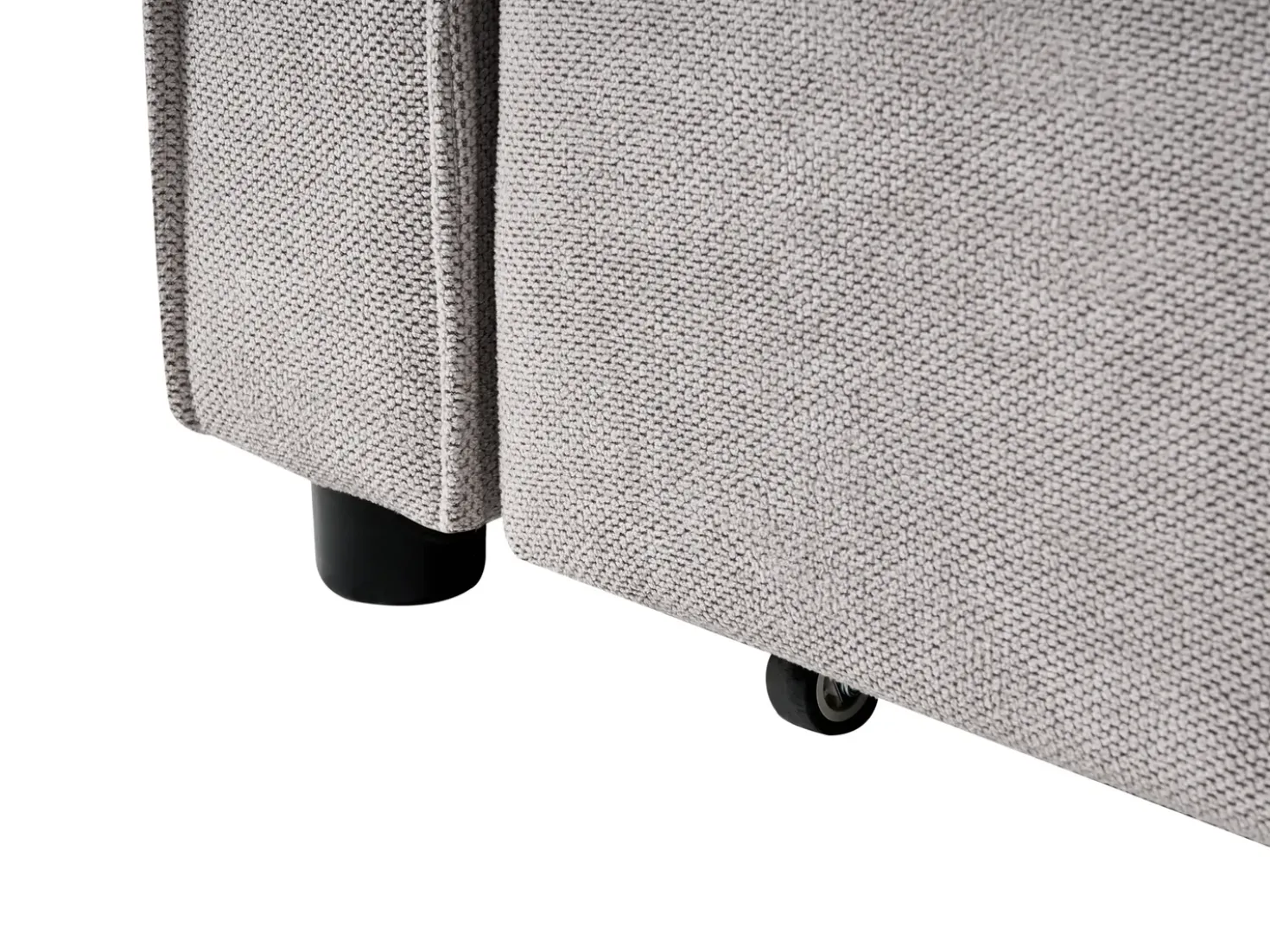 Divano letto UTTELA Tessuto Grigio