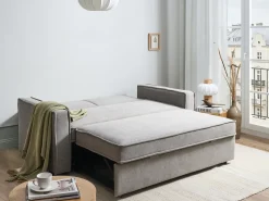 Divano letto UTTELA Tessuto Grigio