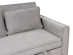 Divano letto UTTELA Tessuto Grigio