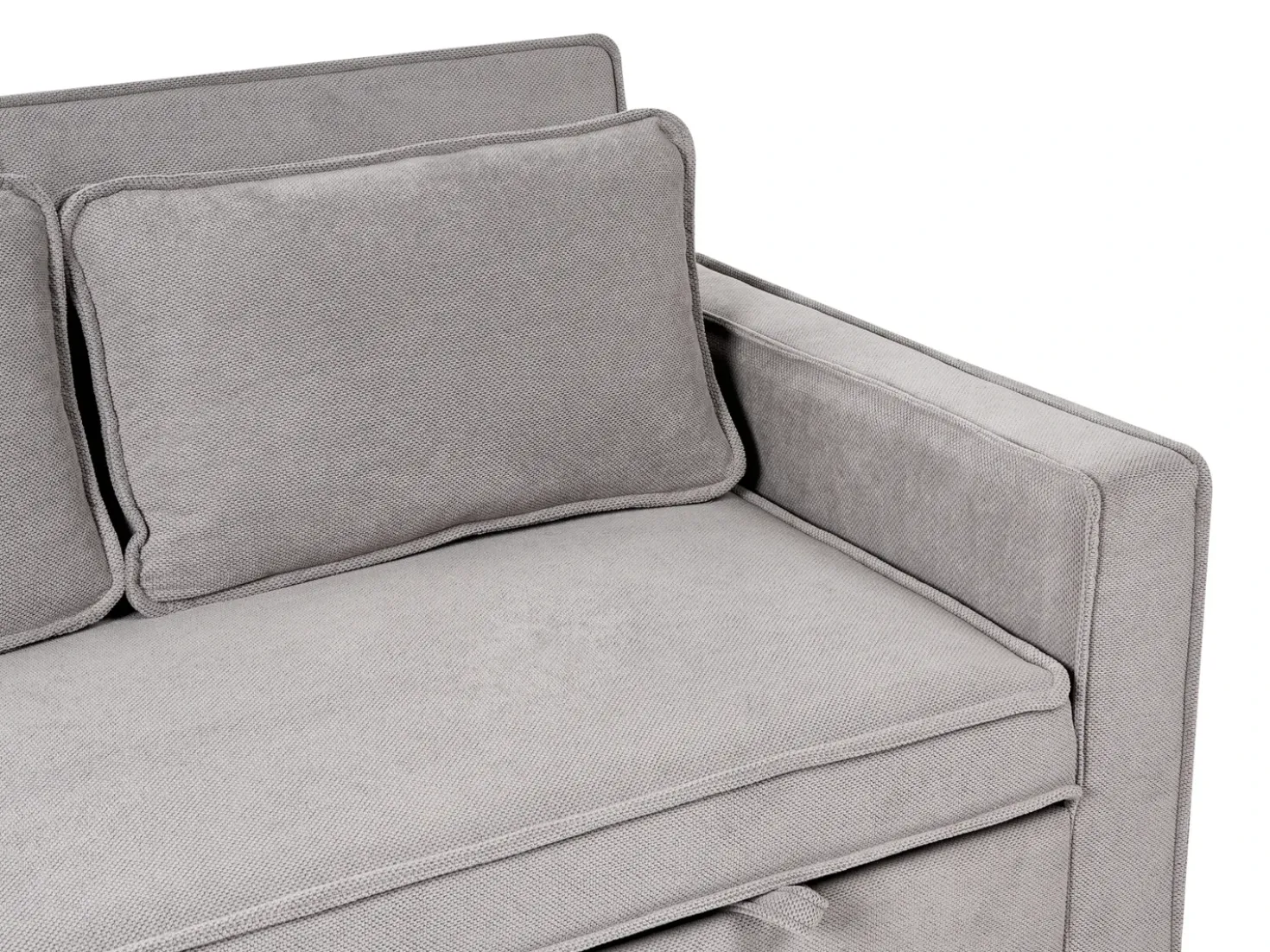 Divano letto UTTELA Tessuto Grigio